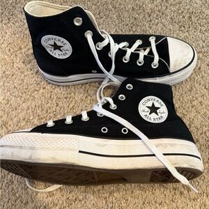Converse platform sneakers